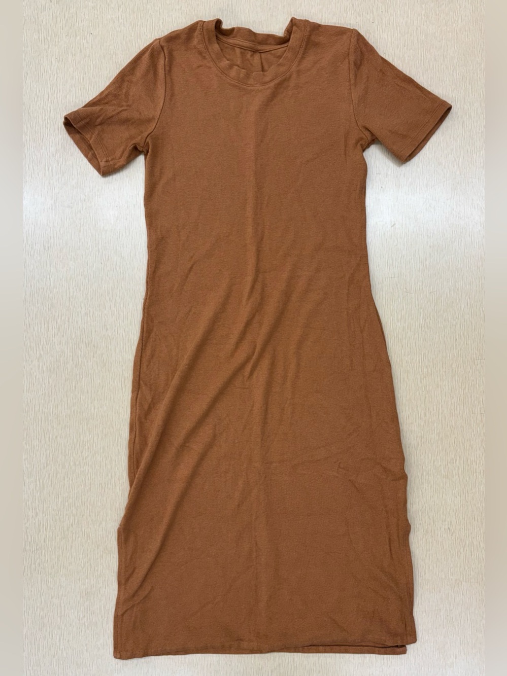 a new day brown midi dress